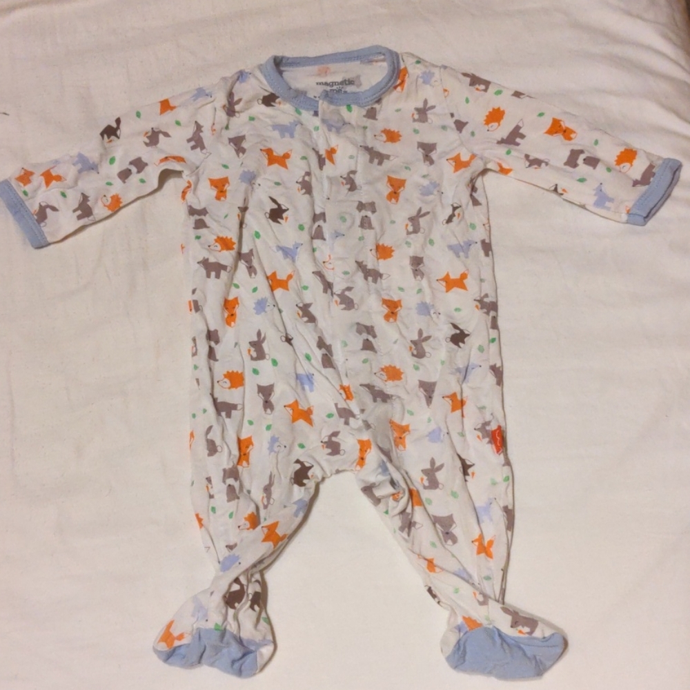Magnetic Me newborn pajamas